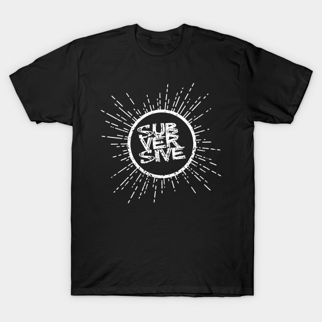 Subversive Modern Design T-Shirt by jazzworldquest